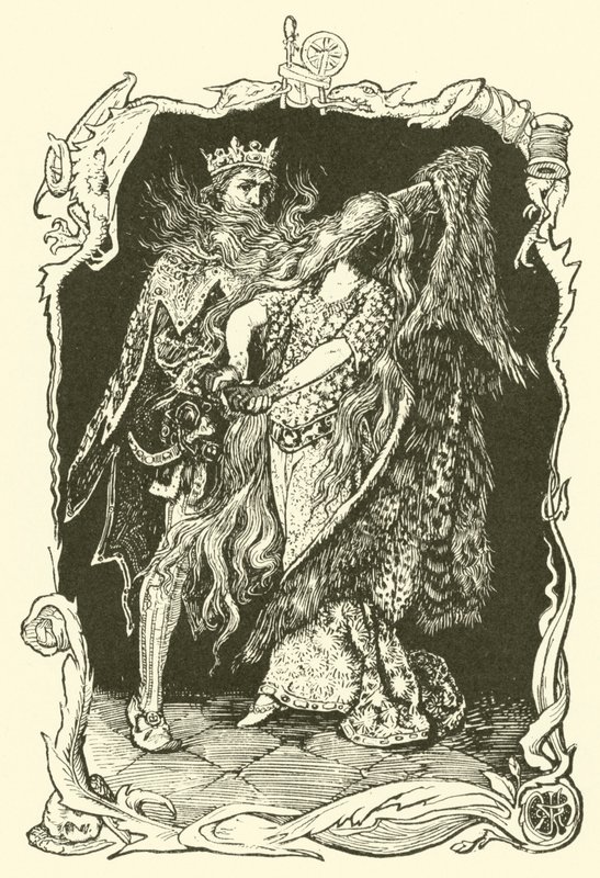 Çok Kürklü Yaratık (gravür) by Henry Justice Ford