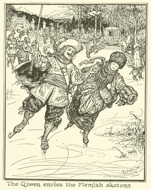 Kraliçe Flaman Patencileri Kıskanıyor by Henry Justice Ford