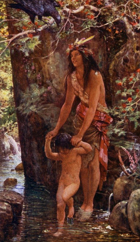 Kız onu her sabah havuzda yıkadı by Henry Justice Ford