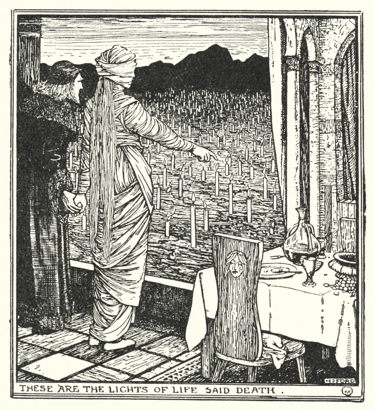 Bunlar hayatın ışıkları dedi Ölüm (lito) by Henry Justice Ford