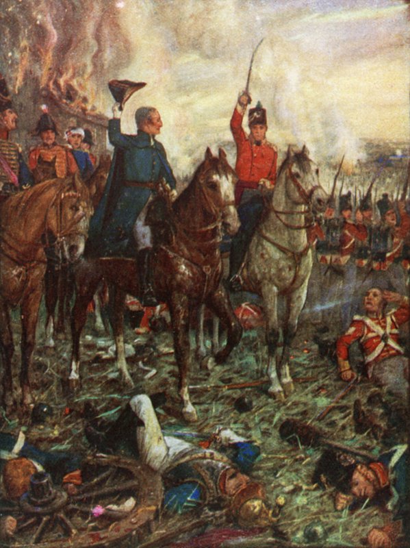 Waterloo, 19:00, 18 Haziran 1815 by Henry Justice Ford
