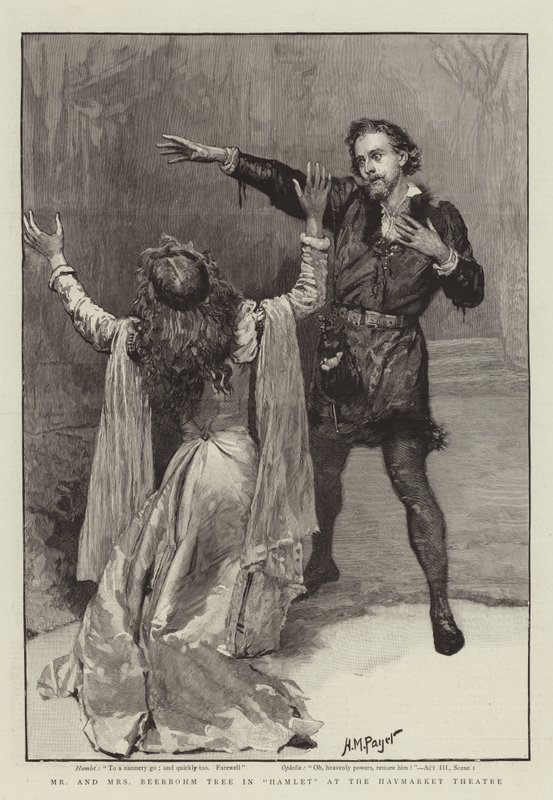 Bay ve Bayan Beerbohm Ağacı, Hamlet