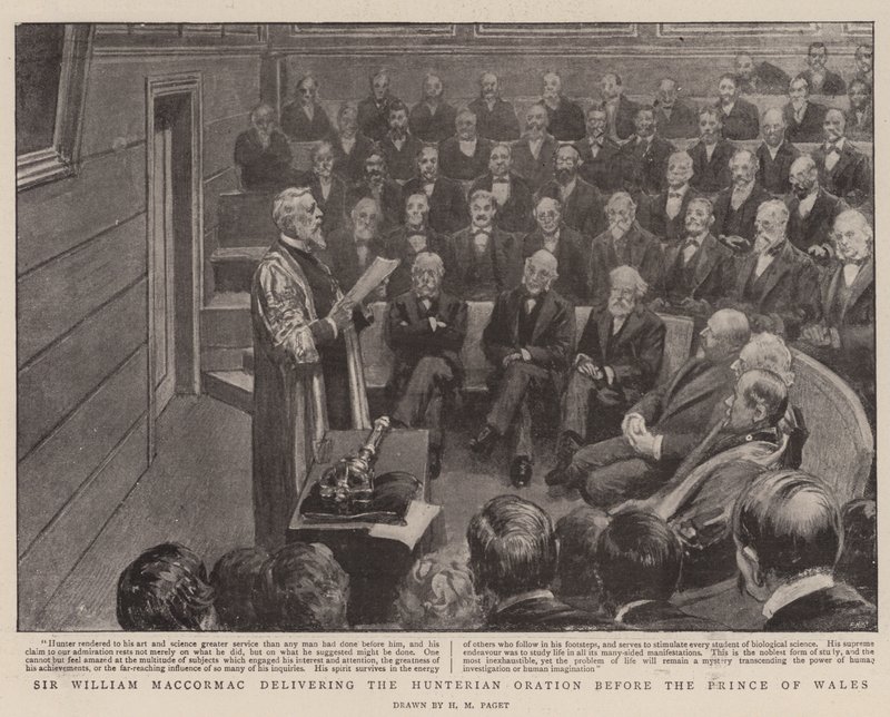 Sir William MacCormac, Galler Prensi