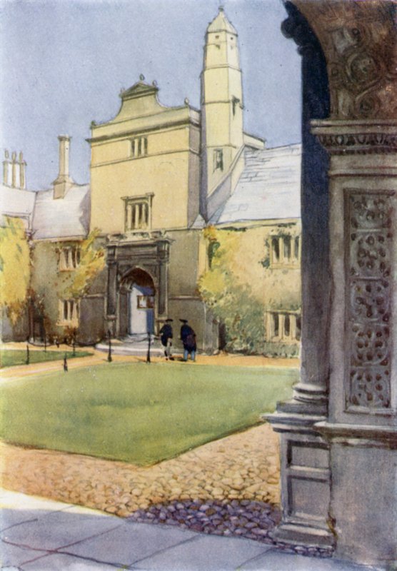Erdem Kapısı, Gonville ve Caius Koleji by Henry Morley