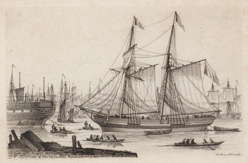 Kuleden kalkan gemiler by Henry Moses