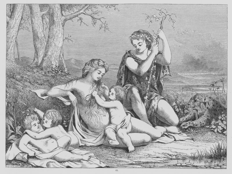 John Milton, L? Allegro by Henry Nelson after ONeil