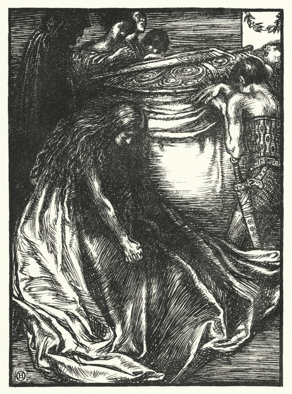 Matthew Arnold şiiri: Balder Dead (gravür) by Henry Ospovat