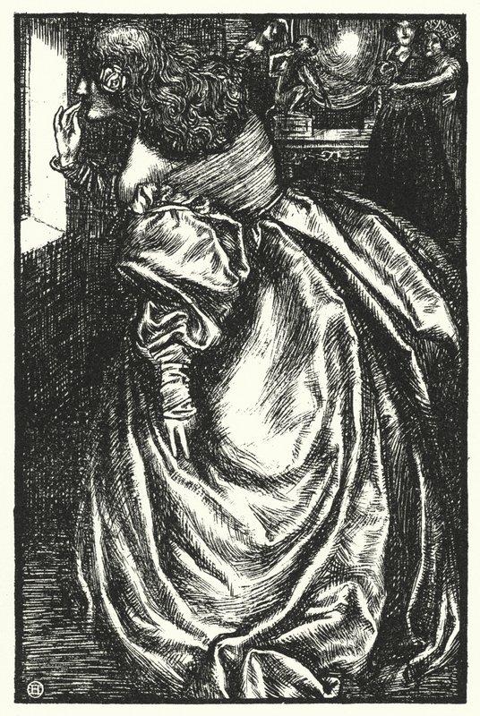 Matthew Arnold şiiri: Düşes Marguerite (gravür) by Henry Ospovat