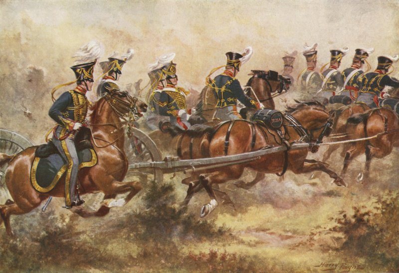 Kraliyet Atlı Ağır Silah, c1832 by Henry Payne