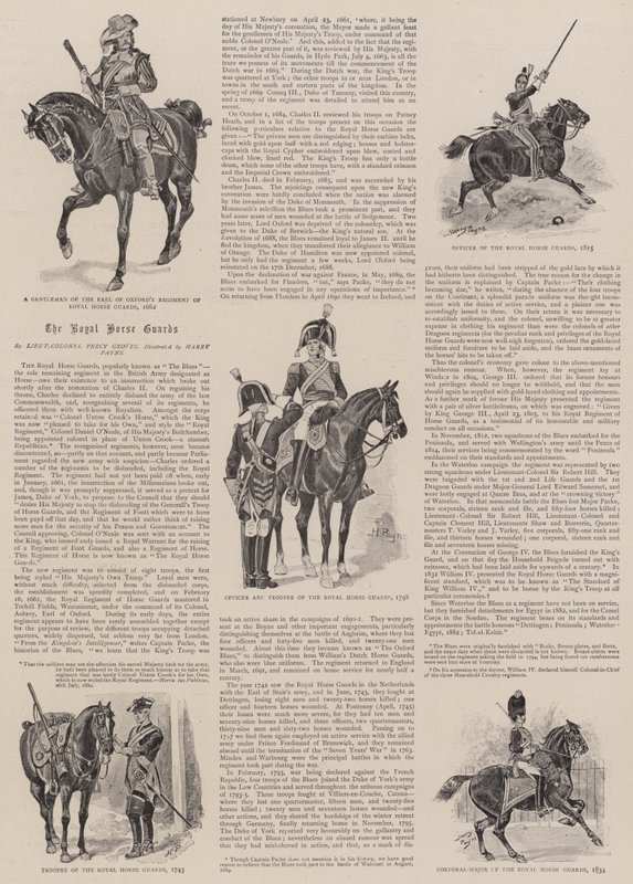 Kraliyet At Muhafızları by Henry Payne