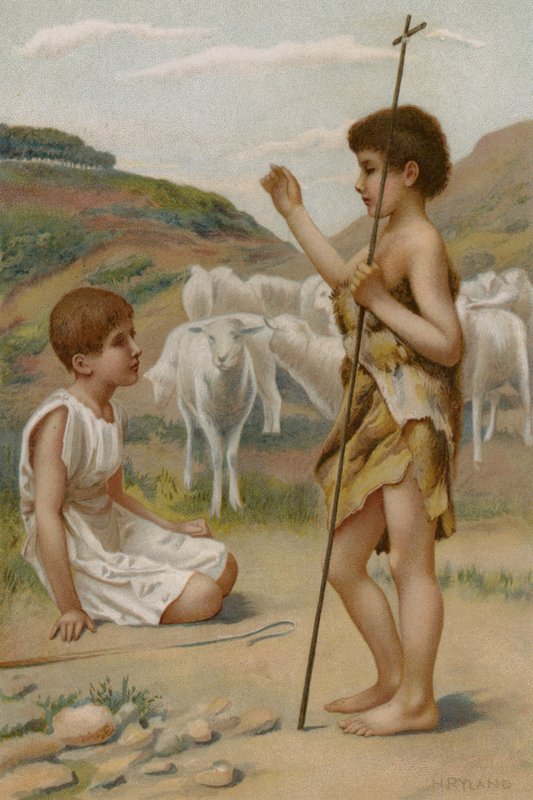 Aziz John Baptist by Henry Ryland