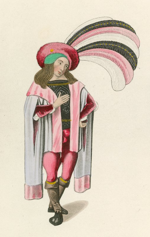 The Romance of the Rose, c 1480, British Museum, Harl M S 4425