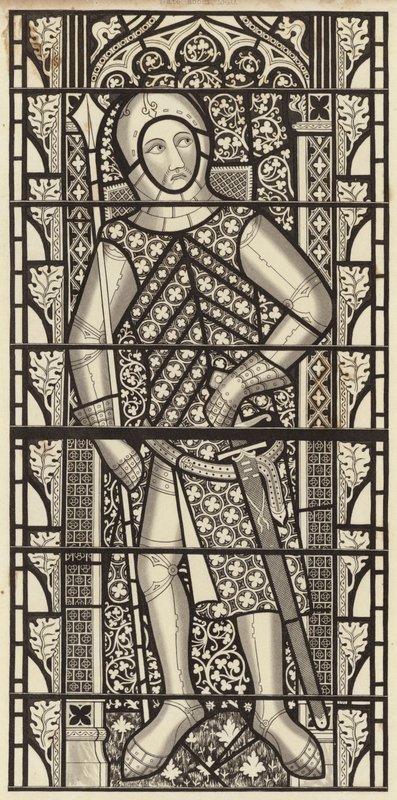 Tewkesbury Abbey Kilisesi'nden Gilbert de Clare, Clare Kontu, yaklaşık 1340 by Henry Shaw