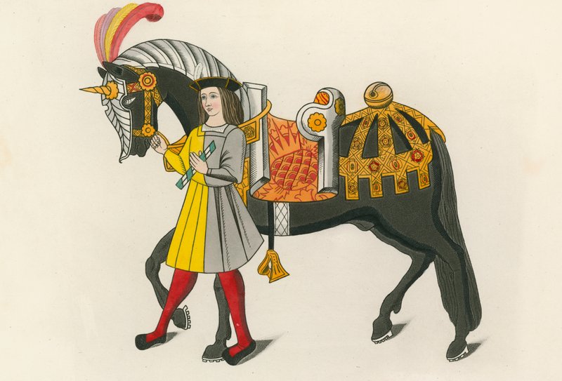 At ve Görevlisi, 1511 by Henry Shaw