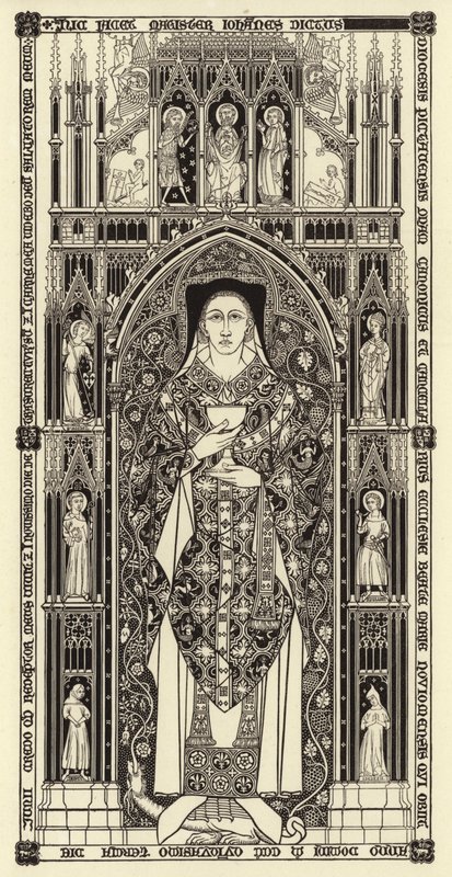 Kesilmiş levha, c 1350 by Henry Shaw