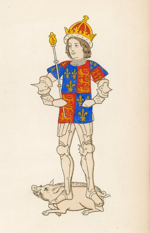 Kral Richard III, 1483-85 by Henry Shaw