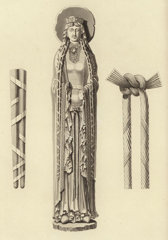 Kraliçe Clotilda, tarih yaklaşık 1100 by Henry Shaw