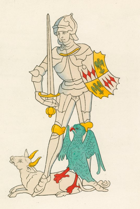 Richard Nevil, Salisbury Kontu, 1483-85 by Henry Shaw