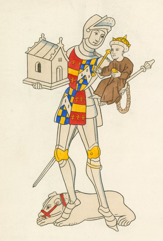 Richarde de Beauchamp, Warwick Kontu 1483-5 by Henry Shaw