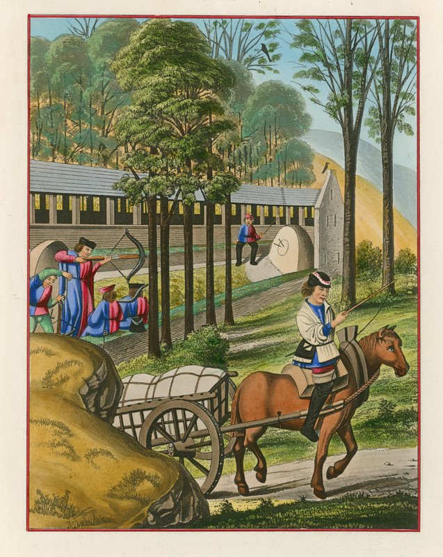 Popoya Ateş Etme, 1496 by Henry Shaw