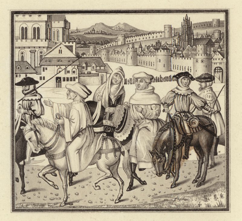 Canterbury Hac Yolculuğu by Henry Shaw
