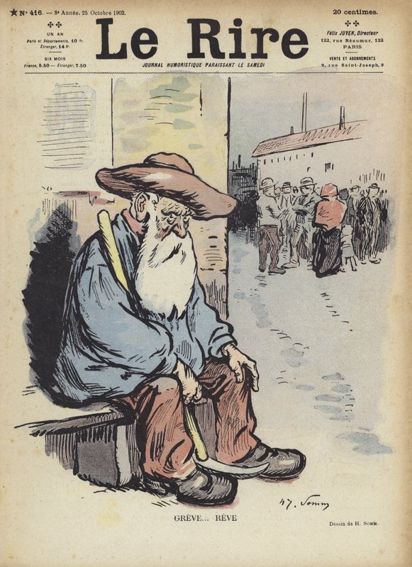 Le Rire için İllüstrasyon by Henry Somm