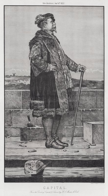 Sermaye (gravür) by Henry Stacey (after) Marks