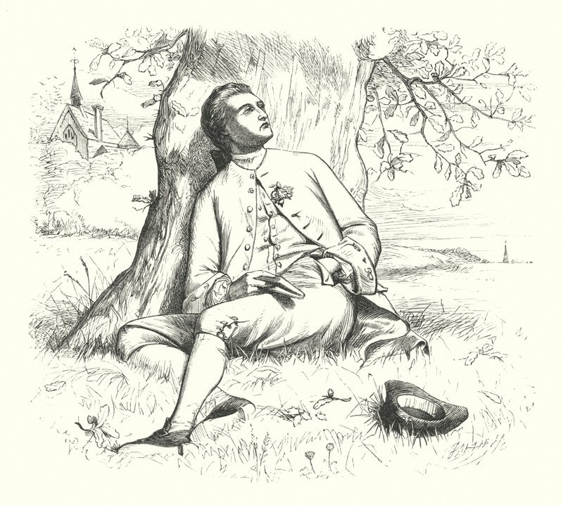Ateist ve Palamut (gravür) by Henry Stacey (after) Marks