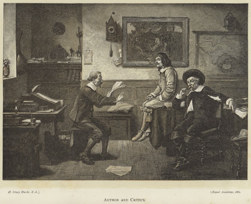 Author and critic  by Henry Stacey Marks