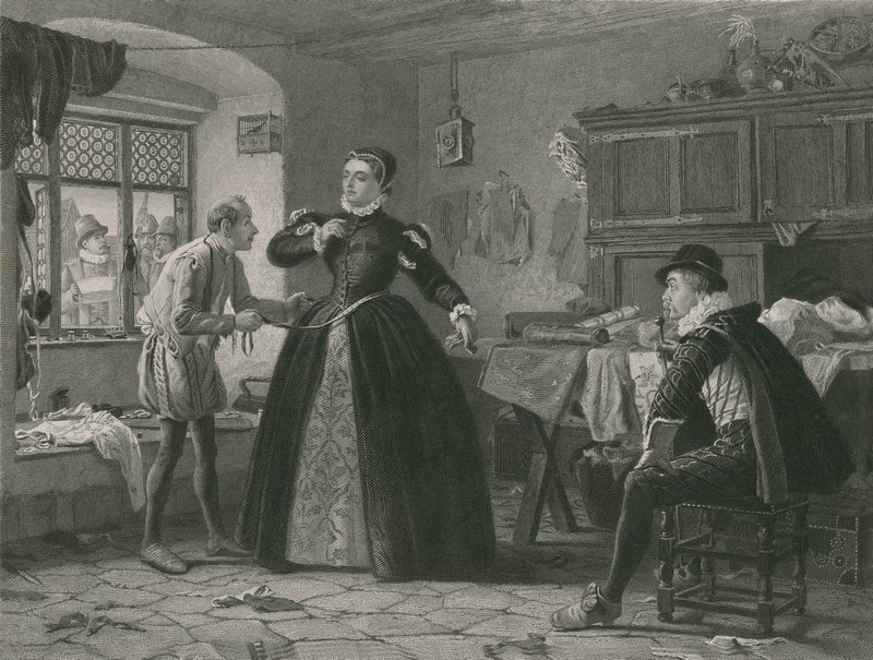 Hanımın Terzisi, Kral IV. Henry, İkinci Kısım by Henry Stacey Marks