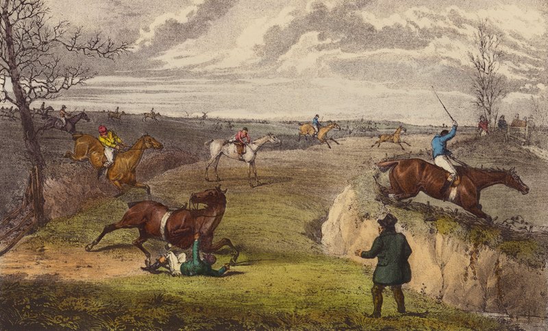 Bir Çan Kulesi (renkli taş) by Henry Thomas (after) Alken