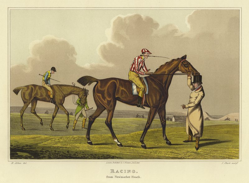 Yarış (kromolito) by Henry Thomas Alken