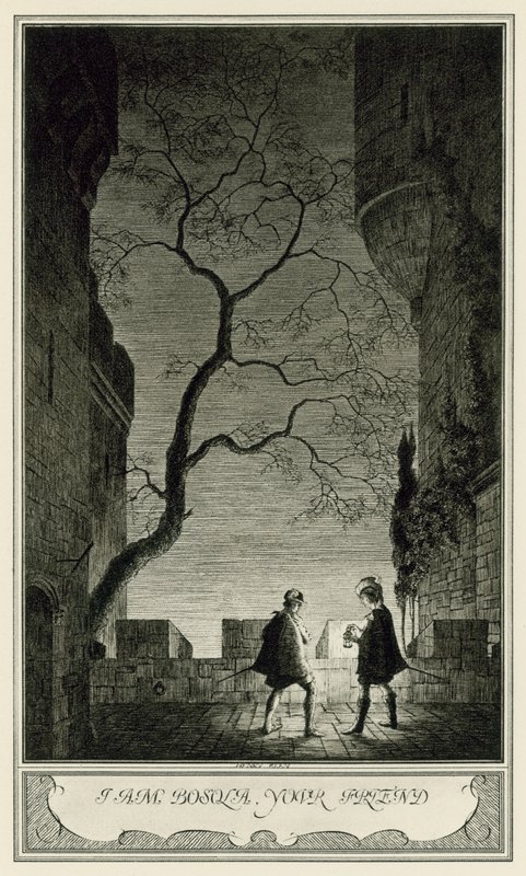John Webster tarafından Malfi Düşesi: Ben Bosola, Arkadaşınız (lito) by Henry Weston Keen