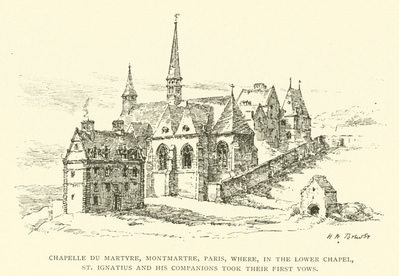 Chapelle du Martyre, Montmartre, Paris, Aşağı Şapel