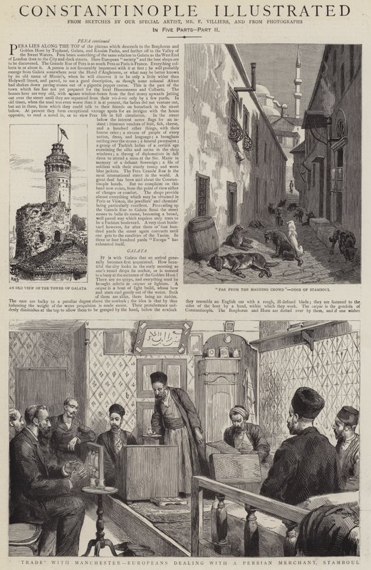 Konstantinopolis resimli by Henry William Brewer