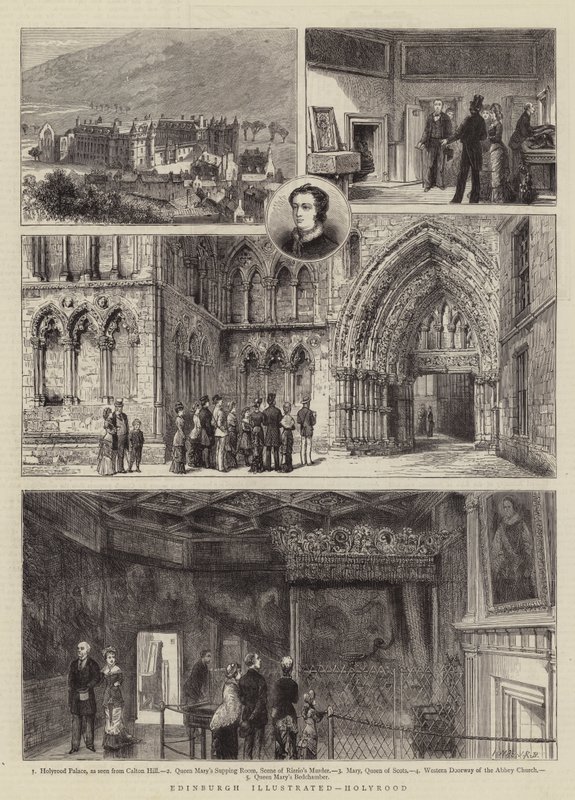 ಎಡಿನ್‌ಬರ್ಗ್ ಇಲ್ಲಸ್ಟ್ರೇಟೆಡ್, ಹೋಲಿರೂಡ್ ಟರ್ಕ್ by Henry William Brewer