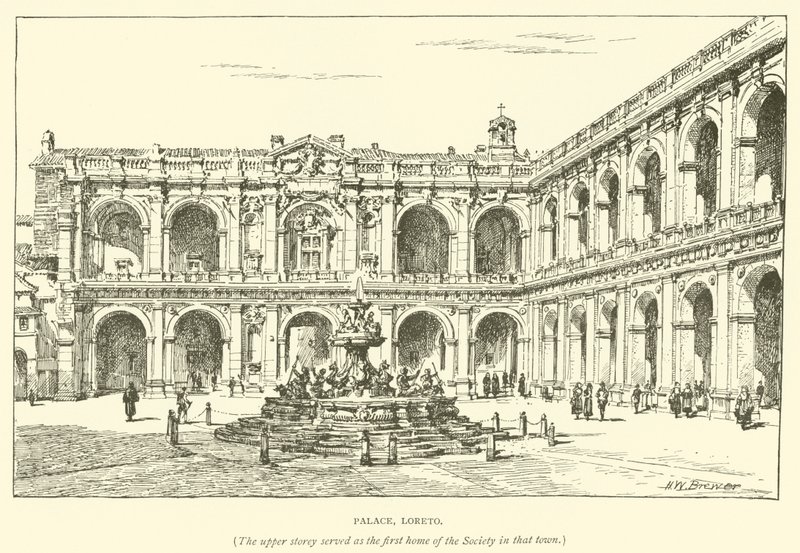 Saray, Loreto (gravür) by Henry William Brewer