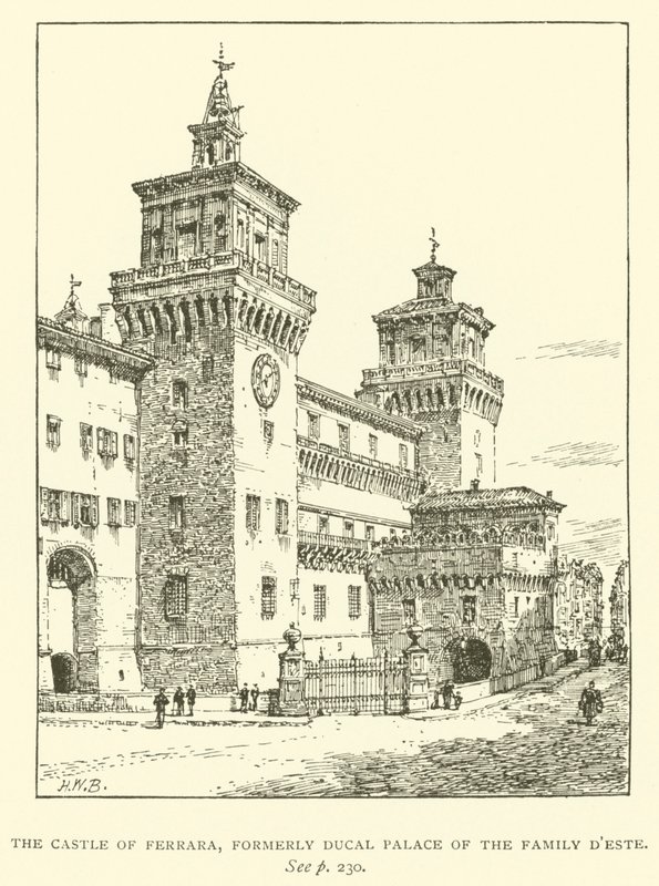 Ferrara Kalesi, eskiden Ducal Ailesi D
