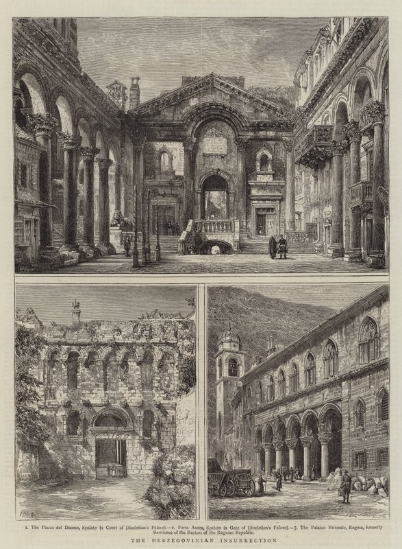Hersek Ayaklanması by Henry William Brewer