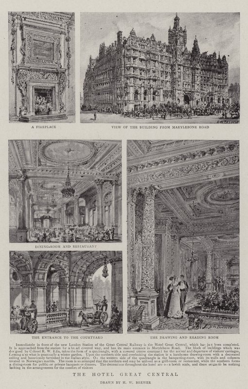 Otel Büyük Merkez by Henry William Brewer
