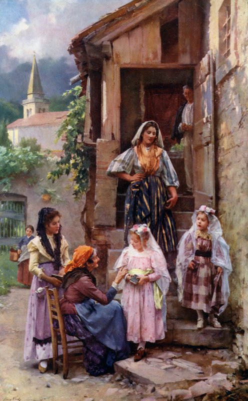 İlk Komünyon Günü by Henry Woods