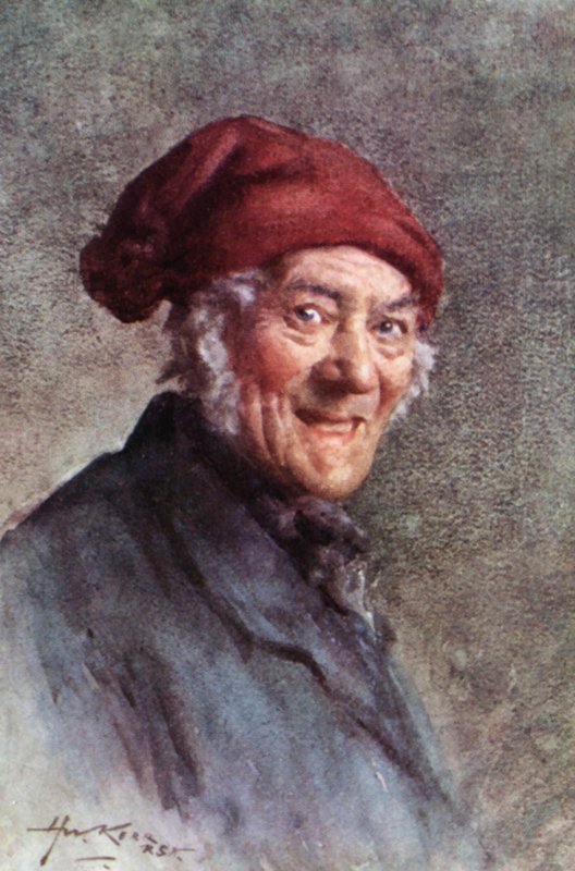 Annals of the Parish: The Souter (renkli taş) by Henry Wright Kerr