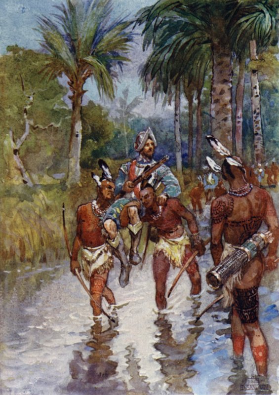 Bataklıklarda bir yürüyüş by Henry after Sandham