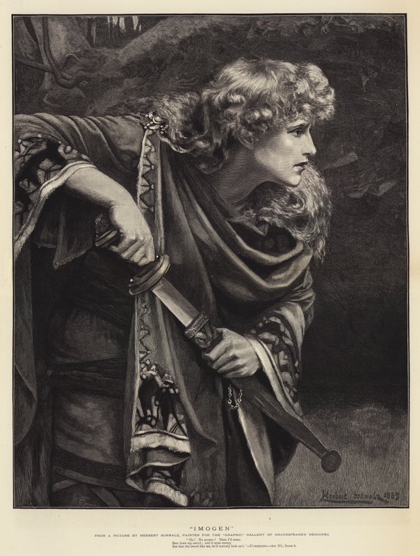 Imogen by Herbert Gustave Schmalz