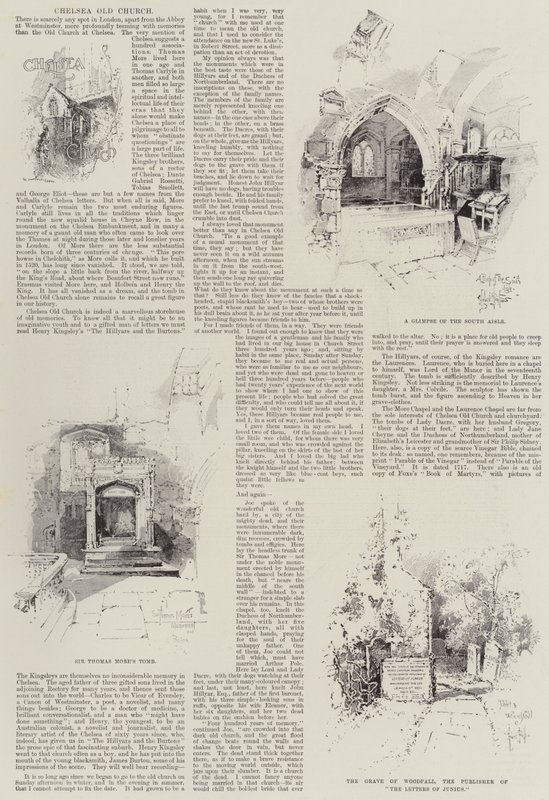 Chelsea Eski Kilise by Herbert Railton