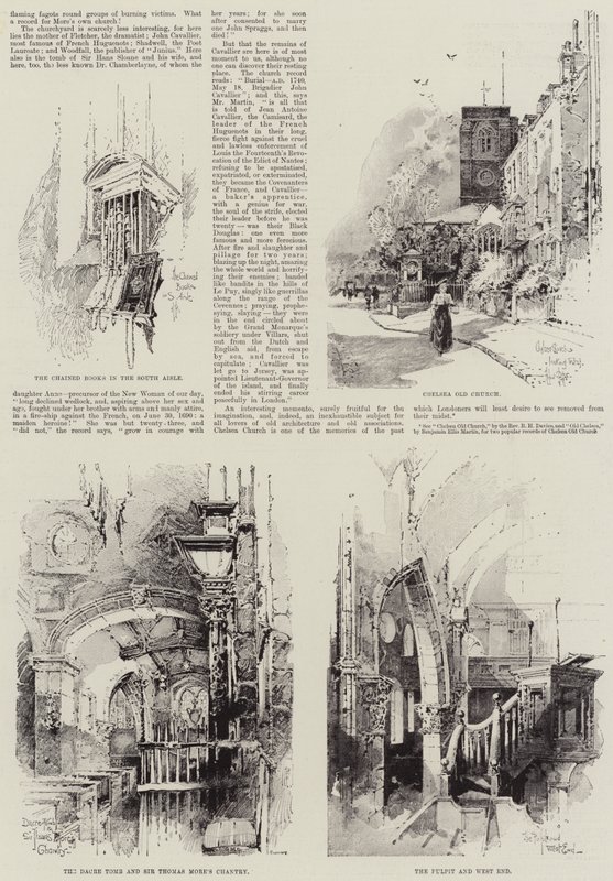 Chelsea Eski Kilise by Herbert Railton