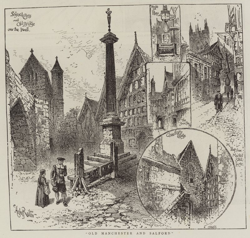 Eski Manchester ve Salford by Herbert Railton