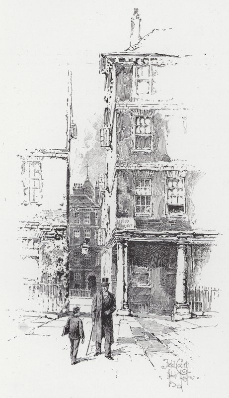 Saha Mahkemesi (gravür) by Herbert (after) Railton