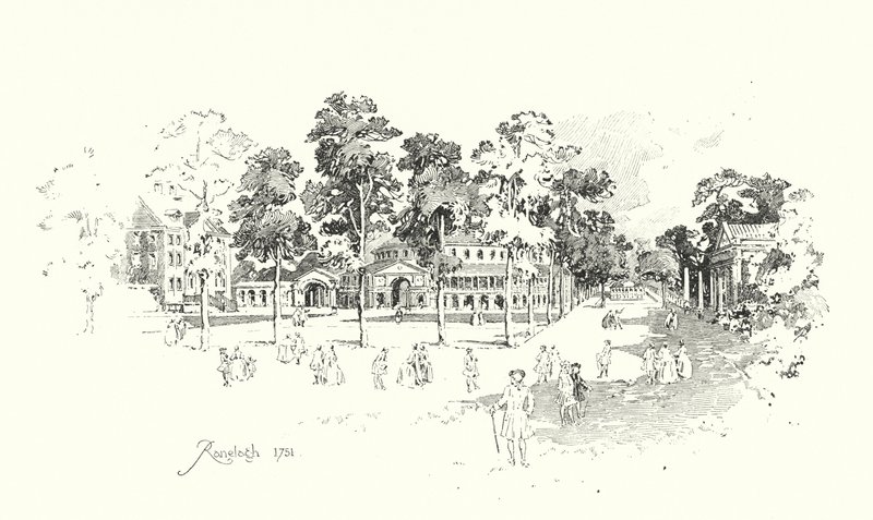 Ranelagh Bahçeleri, Londra by Herbert (after) Railton
