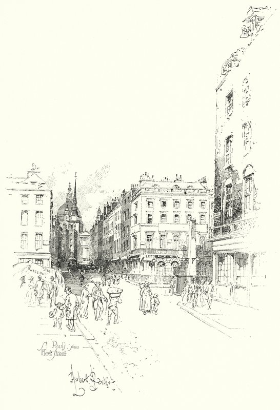 St Paul Katedrali, Fleet Street, Londra